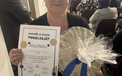 Az Ország pogácsája verseny díjátadóján Különdíjat kapot Kehidakustány