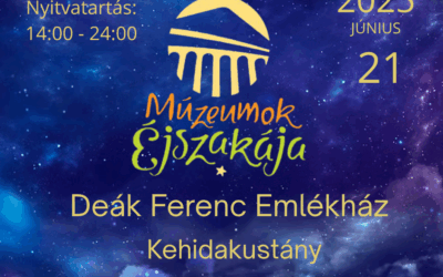 2025.június.21-Múzeumok éjszakája Kehidakustányban