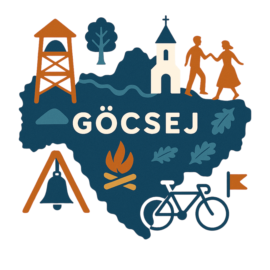 A Göcseji Dombérozó 2025 logója