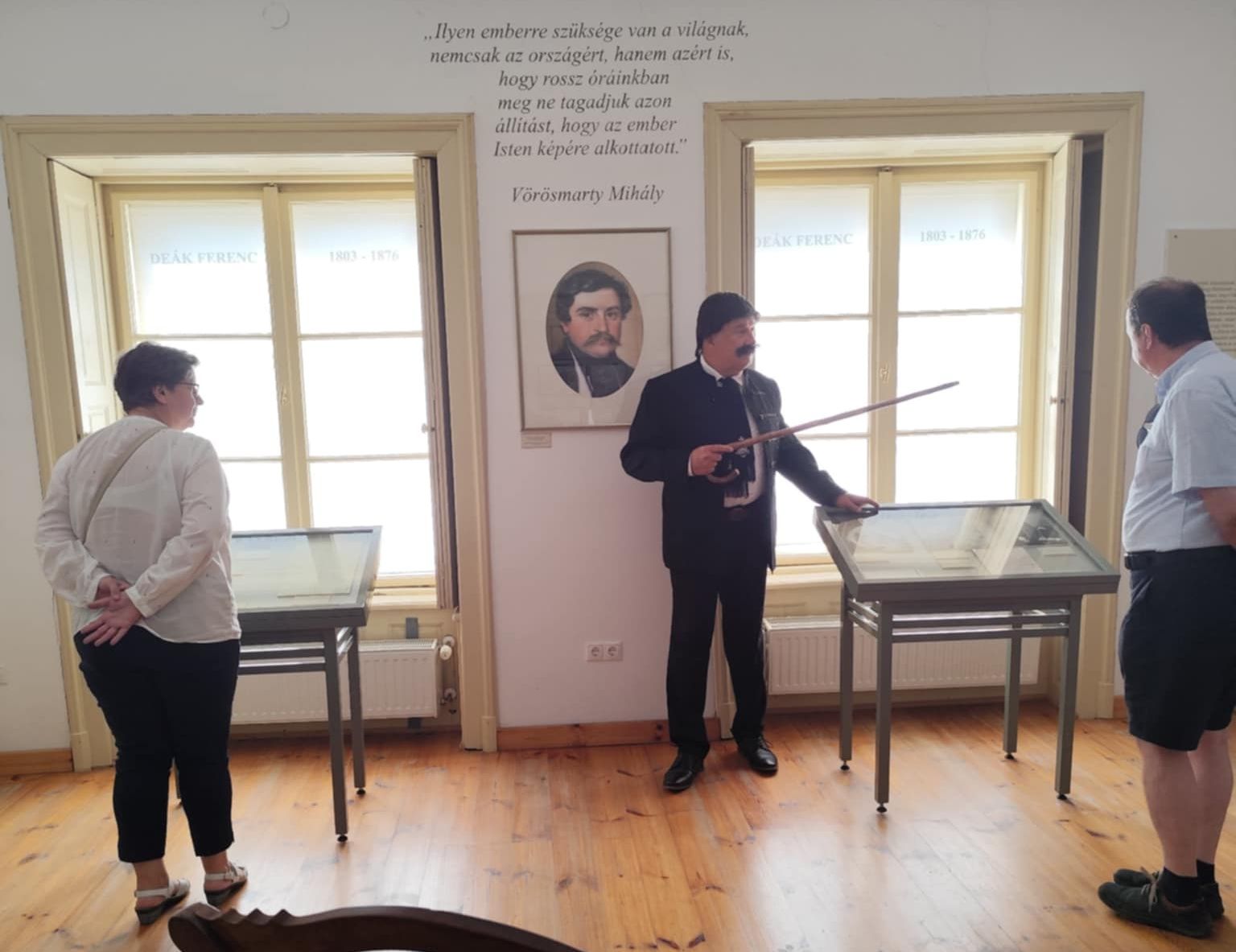 Deák Ferenc alakját és gondolatait idézi meg Pál Imre a Deák-kúriában