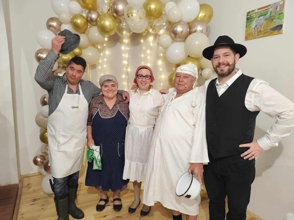 Bókaházi Bokréta Hagyományőrző Egyesület - Dely Zsolt, Nagy Sándorné, Szakál Renáta, Domina János, Kósz Imre