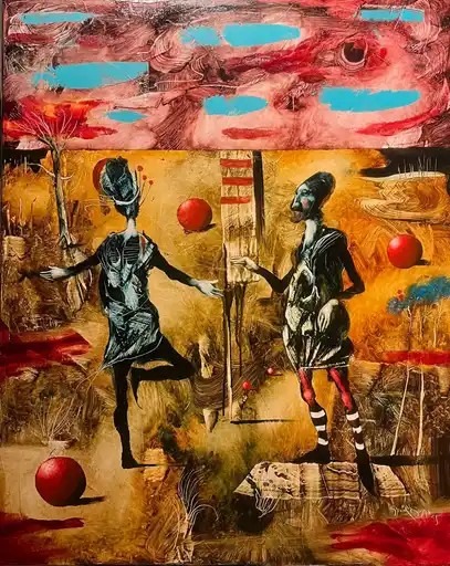 Győrfi András festménye