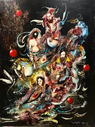 Győrfi András festménye 